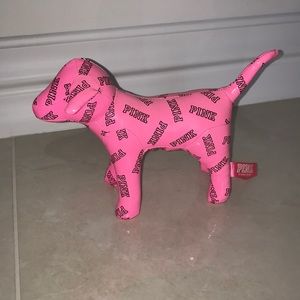 Pink collectible dog